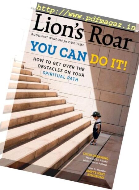 Lion’s Roar – November 2018 Cover