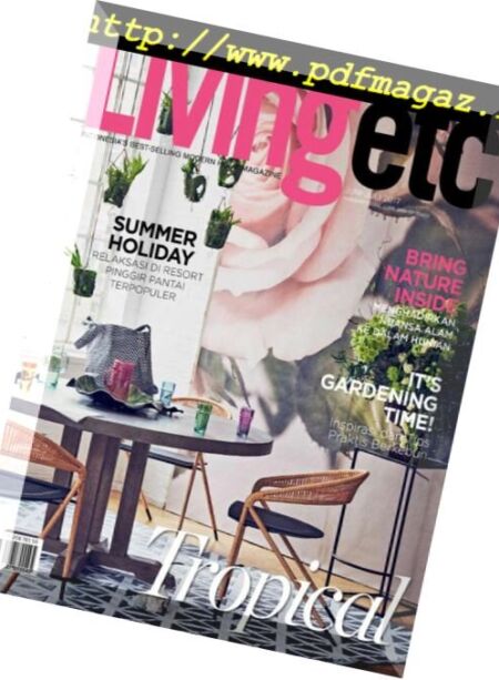 Living Etc Indonesia – Juli 2017 Cover