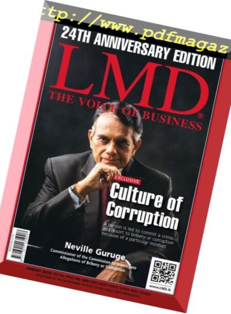 LMD – August 2018 Cover