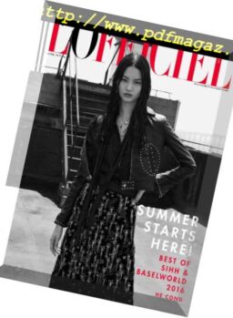 L’Officiel Malaysia – July 2016