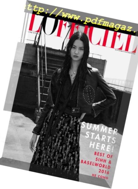 L’Officiel Malaysia – July 2016 Cover