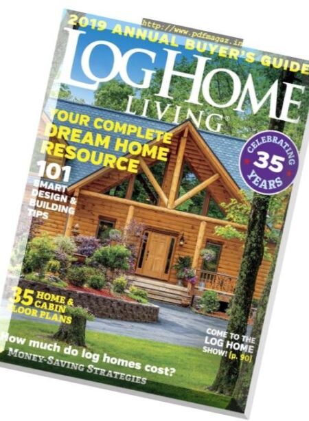 Log Home Living – Annual Buyer’s Guide 2019 Cover