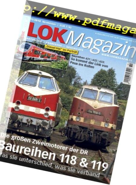 Lok Magazin – November 2018 Cover