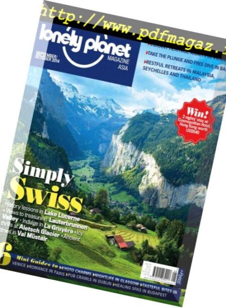 Lonely Planet Asia – September 2014 Cover