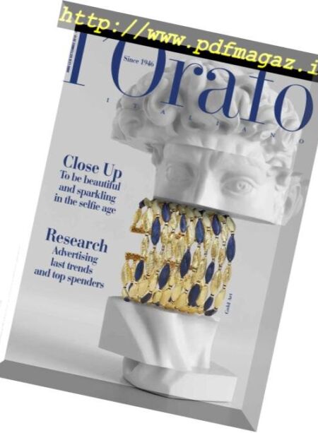 l’Orafo Italiano – ottobre 2018 Cover