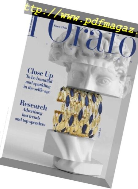 l’Orafo Italiano – Settembre 2018 Cover