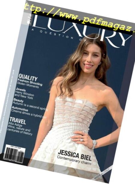 Luxury Files – Autumn 2018 Cover