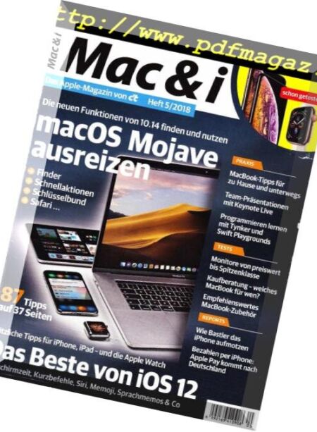 Mac & i – Oktober-November 2018 Cover
