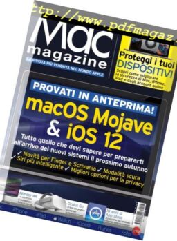 Mac Magazine – Settembre-Ottobre 2018