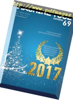 Machine Tool Express Dergisi – Ekim 2016