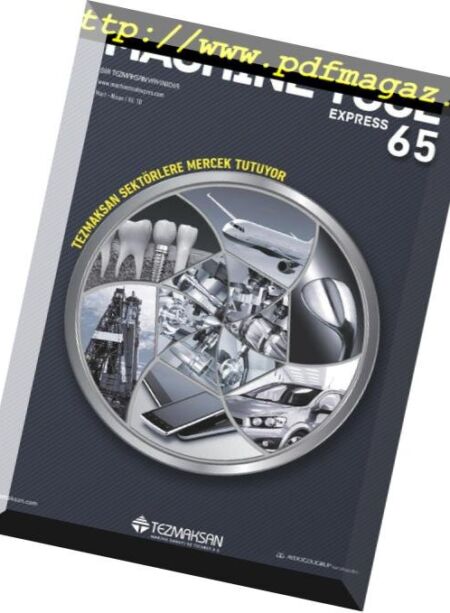 Machine Tool Express Dergisi – Mart 2016 Cover