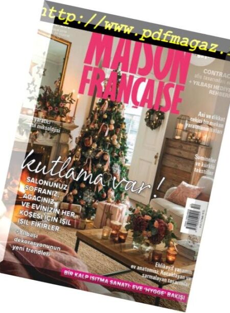 Maison Francaise – Aralik 2016 Cover