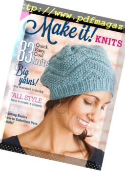 Make-it! Knits – November 2014