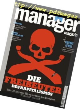 Manager Magazin – Oktober 2018