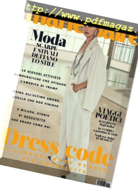 Marie Claire Italia – Novembre 2018 Cover