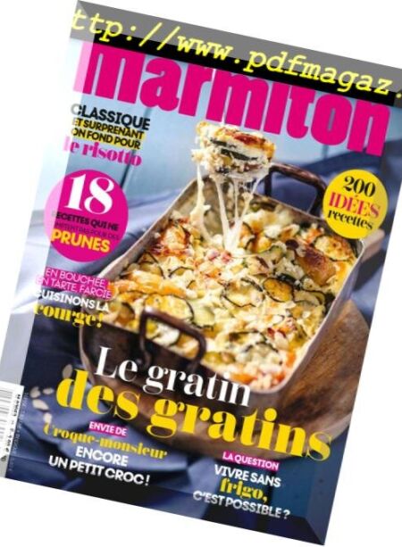 Marmiton – September-October 2018 Cover