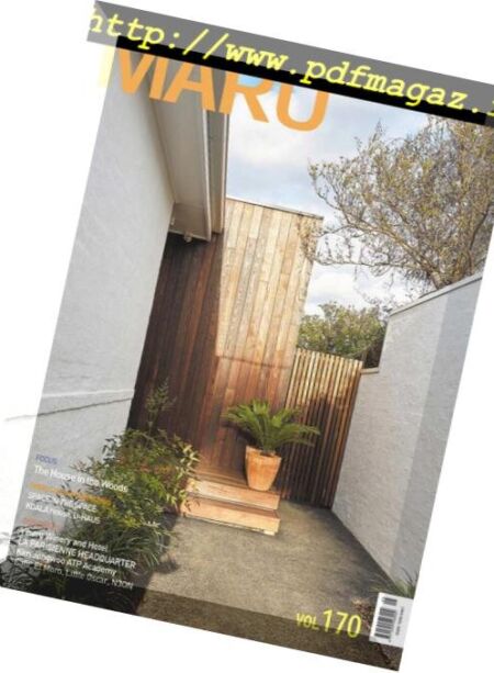 Maru – May 2016 Cover
