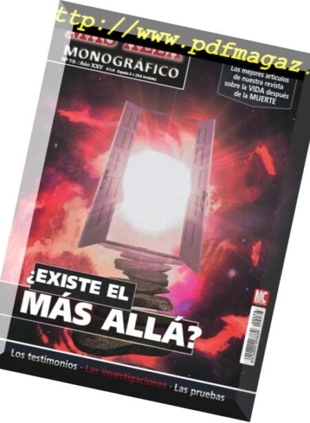 Mas Alla Monografico – noviembre 2015 Cover