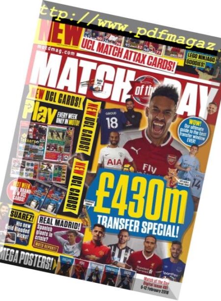 Match of the Day – 08 February 2018 Cover