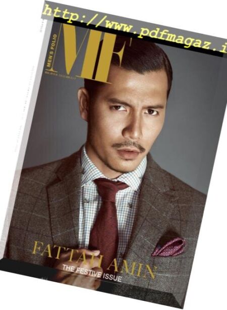 Men’s Folio Malaysia – December 2016 Cover