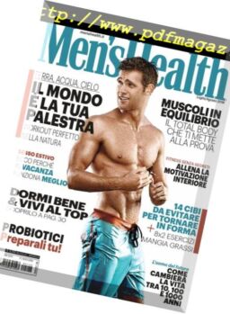 Men’s Health Italia – Agosto 2018