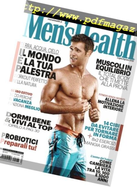 Men’s Health Italia – Agosto 2018 Cover