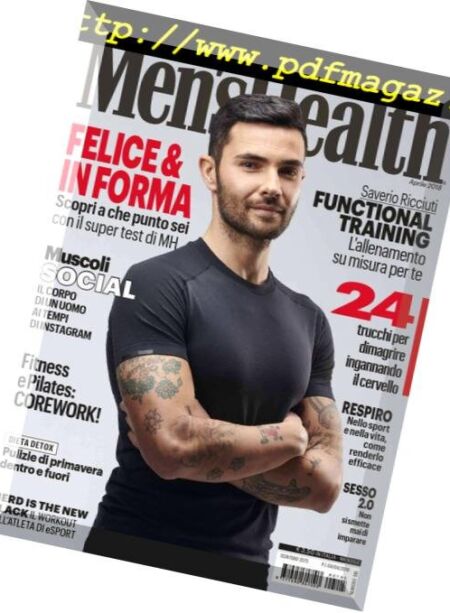 Men’s Health Italia – Aprile 2018 Cover