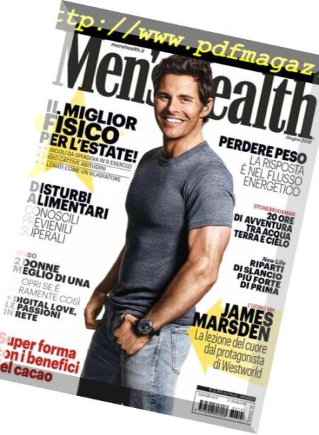 Men’s Health Italia – Giugno 2018 Cover