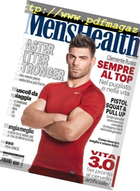 Men’s Health Italia – Maggio 2018 Cover