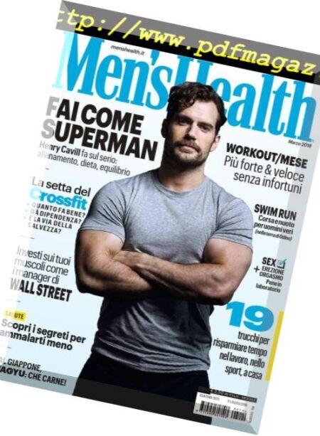 Men’s Health Italia – Marzo 2018 Cover
