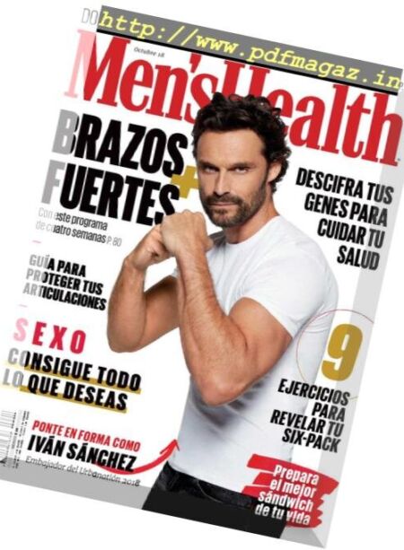 Men’s Health Mexico – octubre 2018 Cover