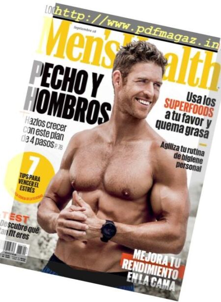 Men’s Health Mexico – septiembre 2018 Cover