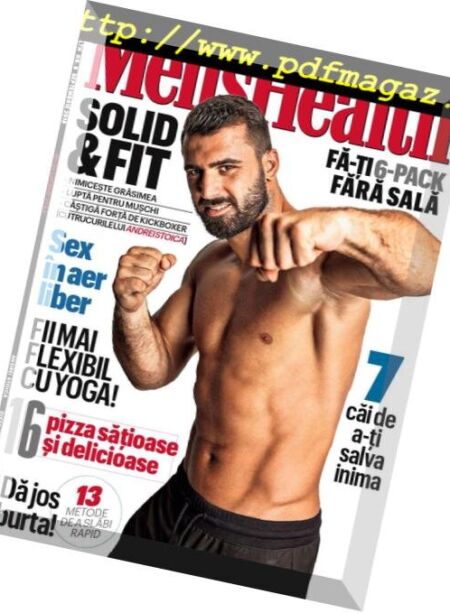 Men’s Health Romania – septembrie 2018 Cover