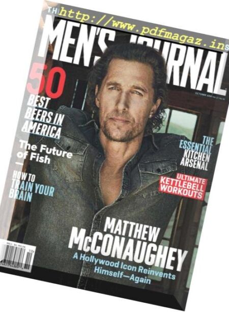Men’s Journal – October 2018 Cover