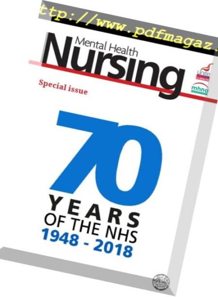 Mental Health Nursing – October 2018 Cover