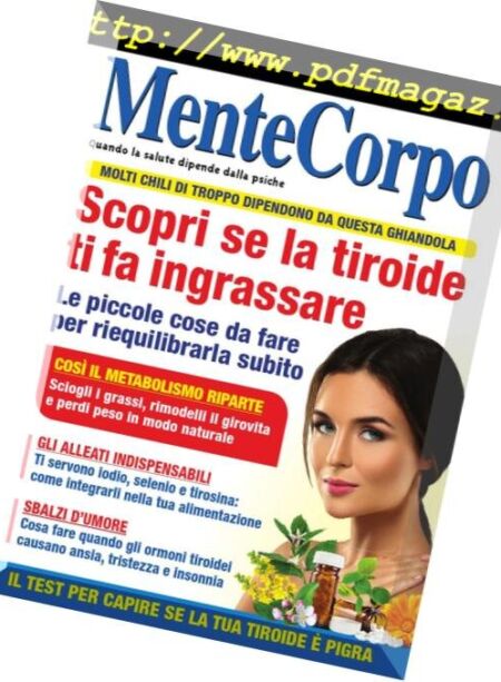 MenteCorpo – Aprile 2018 Cover