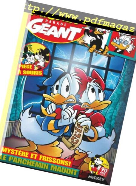 Mickey Parade Geant – septembre 2018 Cover