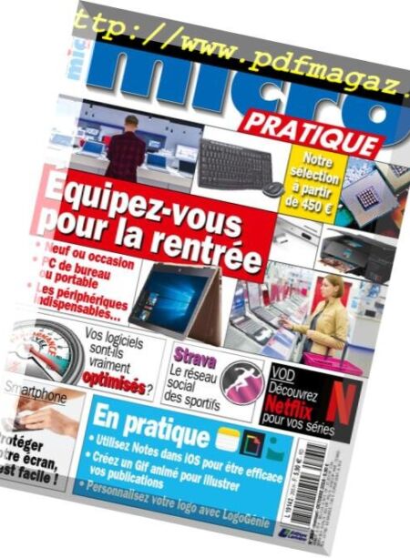 Micro Pratique – octobre 2018 Cover