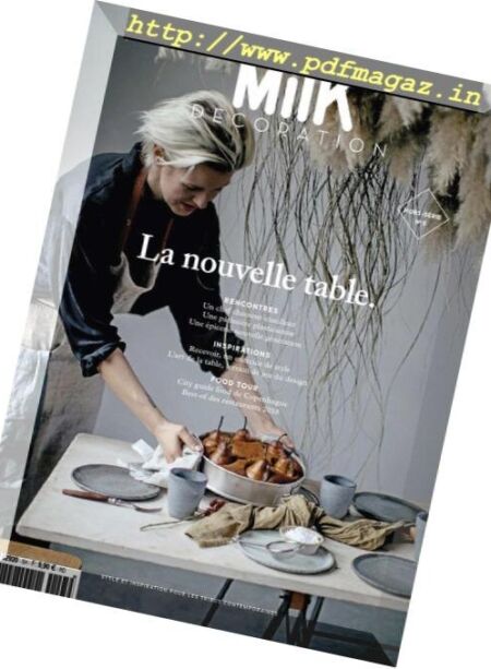 MilK Decoration – novembre 2018 Cover