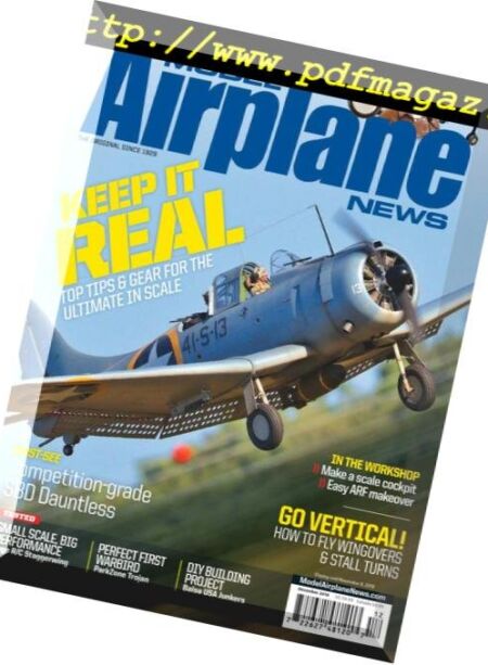 Model Airplane News – December 2018 Cover