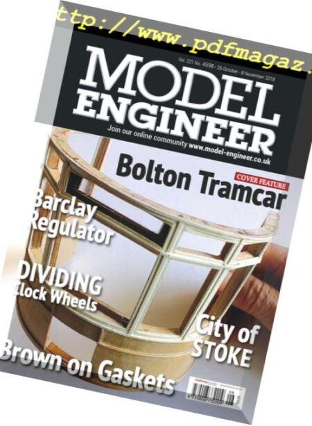 Model Engineer – 26 October 2018 Cover
