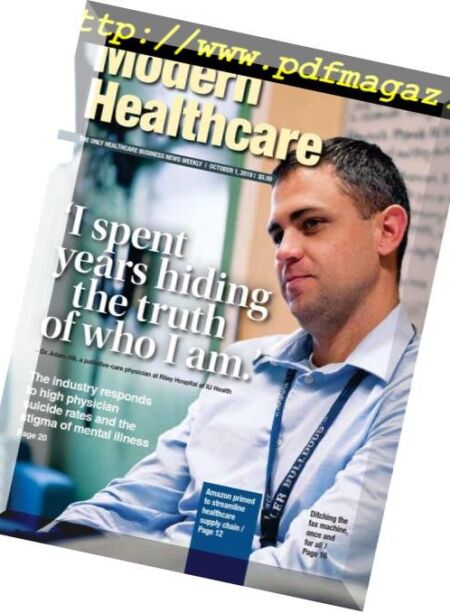 Modern Healthcare – October 01, 2018 Cover