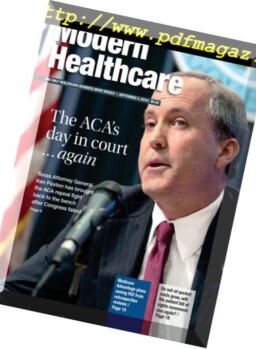 Modern Healthcare – September 03, 2018