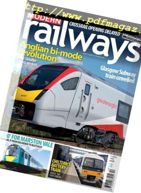 Modern Railways – October 2018 Cover