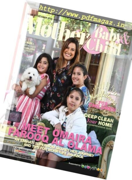 Mother Baby & Child – October 2018 Cover