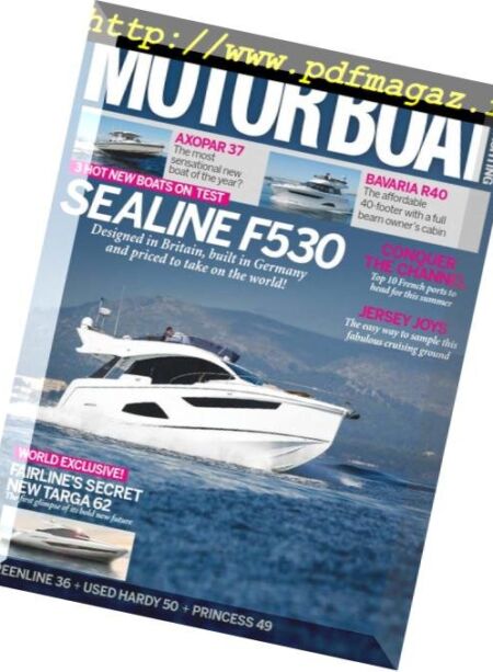 Motor Boat & Yachting – August 2016 Cover