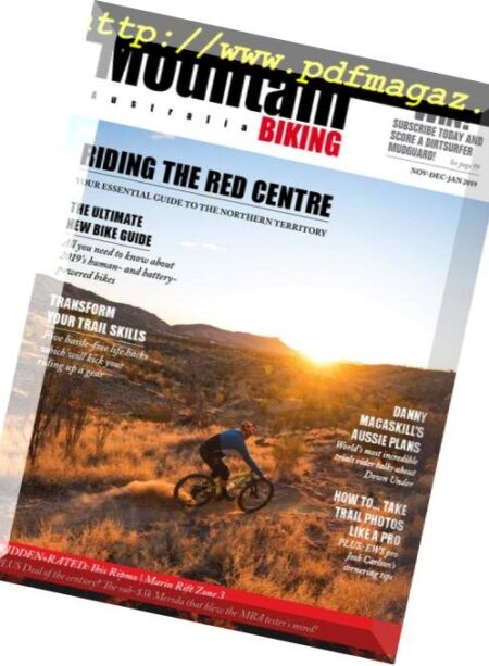 Mountain Biking Australia – November 2018 Cover