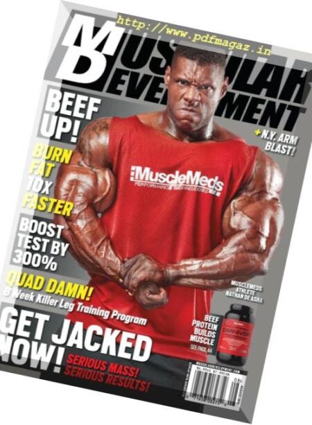 Muscular Development – August 2018 Cover