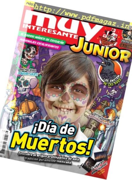 Muy Interesante Junior Mexico – octubre 2018 Cover