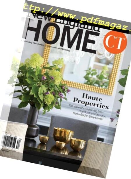 New England Home Connecticut – Fall 2018 Cover